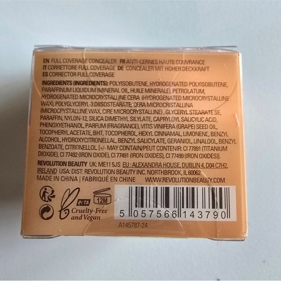 Tan - Revolution Conceal & Fix Ultimate Coverage Concealer - Picture 2 of 7